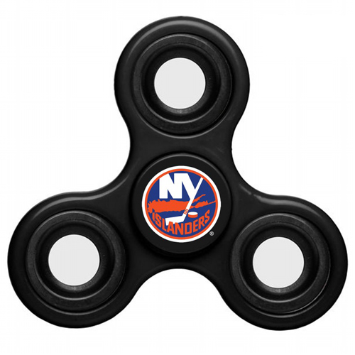 NHL New York Islanders 3 Way Fidget Spinner C94 - Black